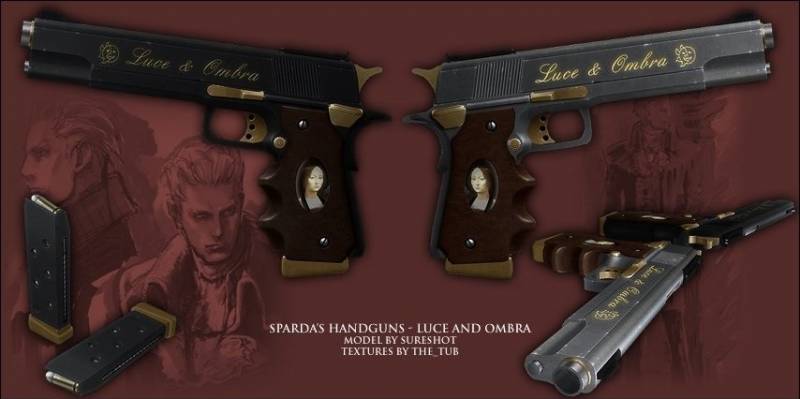 Sparda's Handguns - Luce And Ombra (DMC) V3