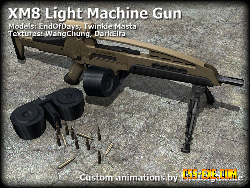 XM8 LIGHT MACHINE GUN